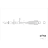 CORTECO 19036377 Tubo flexible de frenos