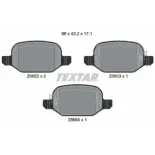 TEXTAR 2565201 Juego de pastillas de freno