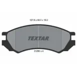 TEXTAR 2128002 Juego de pastillas de freno