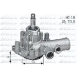 DOLZ M140 Bomba de agua, refrigeración del motor