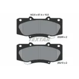 TEXTAR 2520901 Juego de pastillas de freno