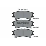 TEXTAR 2323802 Juego de pastillas de freno