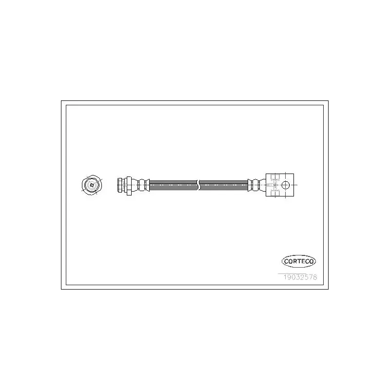 CORTECO 19032578 Tubo flexible de frenos