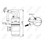NRF 33339 Filtro deshidratante, aire acondicionado