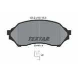 TEXTAR 2349002 Juego de pastillas de freno