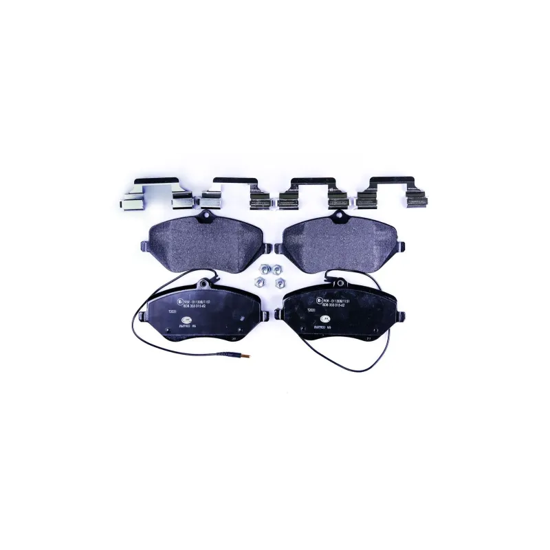 HELLA 8DB 355 015-621 Juego de pastillas de freno