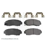 BLUE PRINT ADH24288 Juego de pastillas de freno