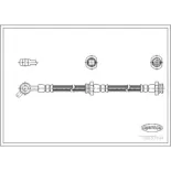 CORTECO 19030494 Tubo flexible de frenos