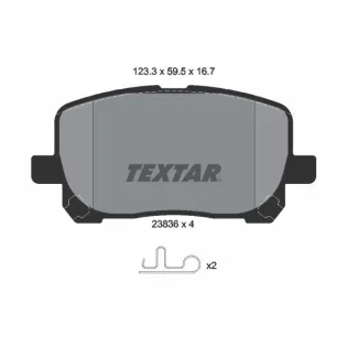 TEXTAR 2383601 Juego de pastillas de freno