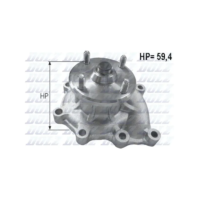 DOLZ K103 Bomba de agua, refrigeración del motor