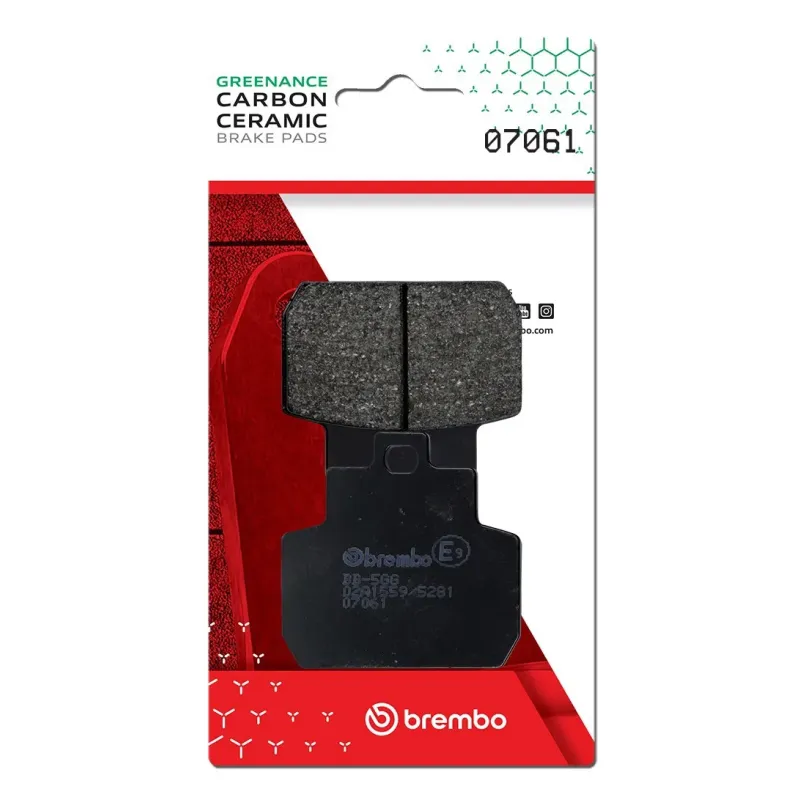 Pastillas de freno moto Brembo genuinas 07061