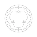 Disco de freno moto Brembo fijo Serie Oro 68B40743