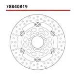 Disco de freno moto Brembo fijo Serie Oro 78B40819