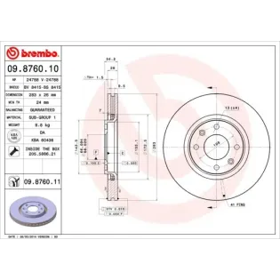 AP 24788 Disco de freno