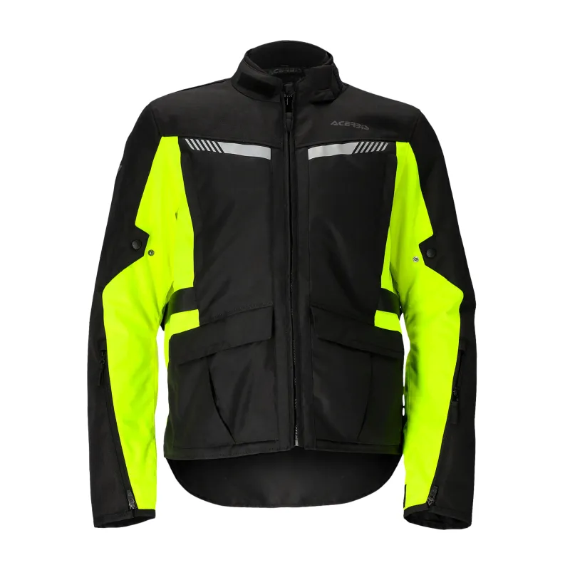 Chaqueta X-Trail Acerbis color negro y amarillo 0024667.318