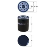 MAHLE OC521 Filtro de aceite