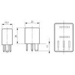 BOSCH 0332011007 Relé multifunción