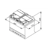 BOSCH 0092S40270 Batería de arranque