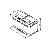 BOSCH 0092S4E111 Batería de arranque