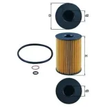 MAHLE OX353/7D Filtro de aceite