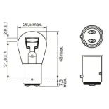 BOSCH 1987302215 Lámpara incandescente, luz trasera