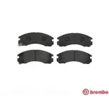 BREMBO P54017 Juego de pastillas de freno