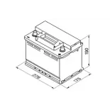 BOSCH 0092S30080 Batería de arranque
