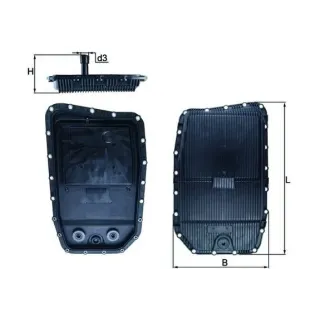 MAHLE HX152 Cárter de aceite, caja automática
