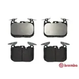 BREMBO P06088 Juego de pastillas de freno