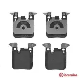 BREMBO P06087 Juego de pastillas de freno