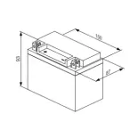 BOSCH 0986122603 Batería de arranque