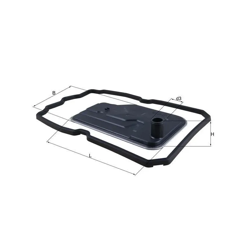 MAHLE HX124D Filtro hidráulico, transmisión automática