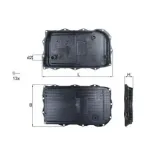 MAHLE HX184KIT Cárter de aceite, caja automática