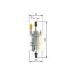 BOSCH 0450905959 Filtro combustible