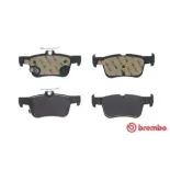 BREMBO P24201 Juego de pastillas de freno