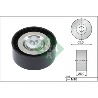 Schaeffler INA 532057010 Polea inversión/guía, correa poli V