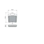 BOSCH 0986494016 Juego de pastillas de freno