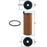 MAHLE OX196/1D Filtro de aceite