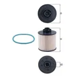 MAHLE KX420D Filtro combustible