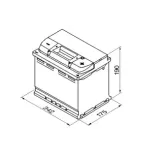 BOSCH 0092S40050 Batería de arranque