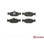 BREMBO P59011 Juego de pastillas de freno