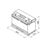 BOSCH 0092S50130 Batería de arranque