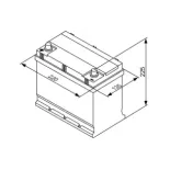 BOSCH 0092S30170 Batería de arranque