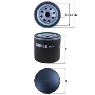 MAHLE OC5 Filtro de aceite