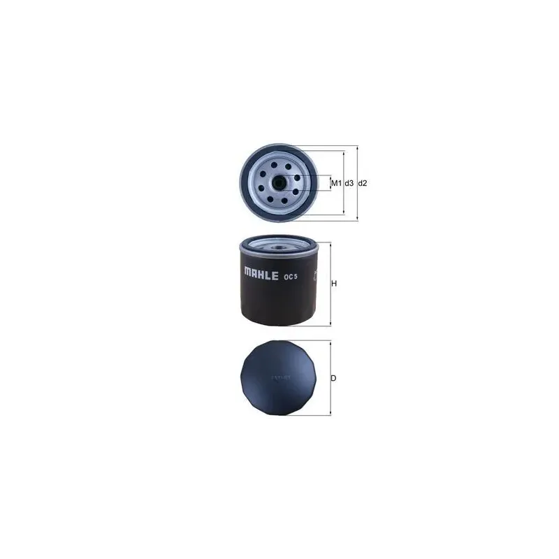 MAHLE OC5 Filtro de aceite