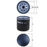 MAHLE OC5 Filtro de aceite
