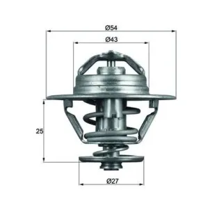 MAHLE TX9379D Termostato, refrigerante