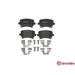 BREMBO P85073 Juego de pastillas de freno