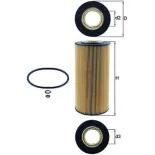 MAHLE OX123/1D Filtro de aceite
