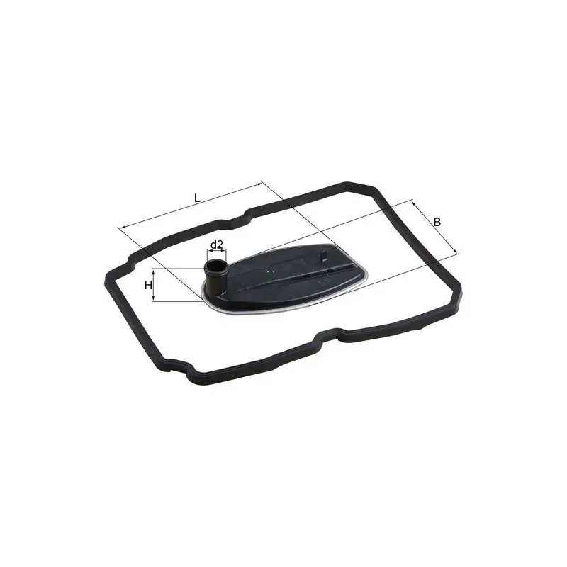 MAHLE HX81D Filtro hidráulico, transmisión automática